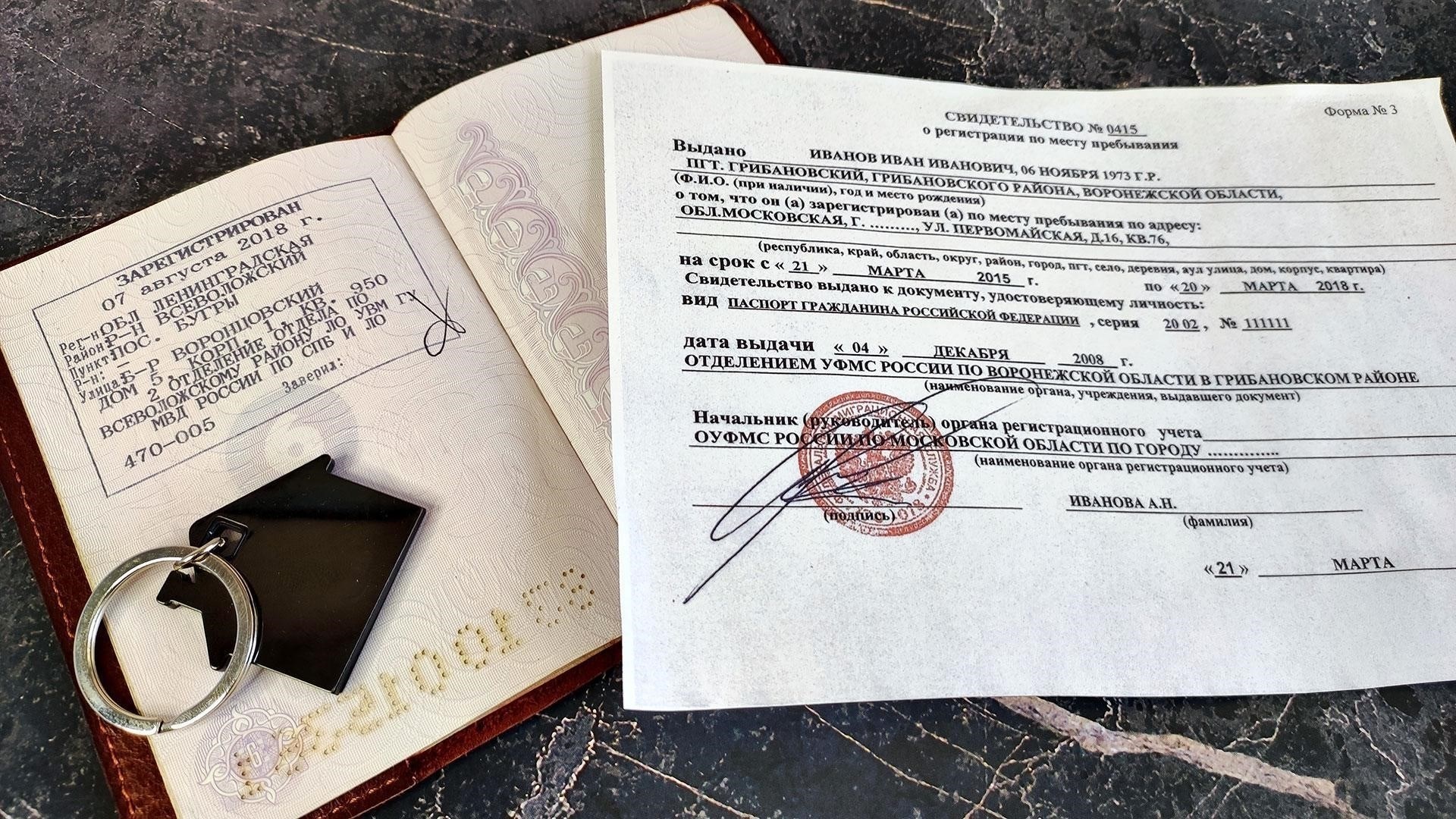 Что такое временная регистрация и чем она отличается от постоянной регистрации?