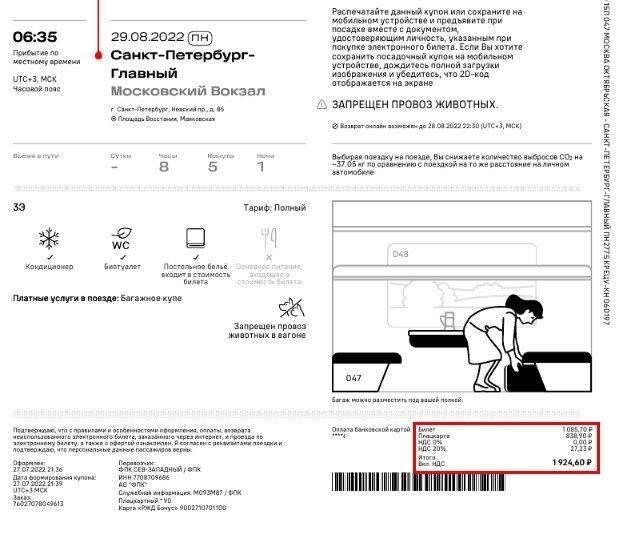 Как аннулировать неиспользованный электронный билет онлайн
