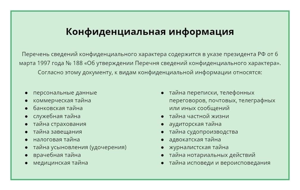 Могут ли данные о зарплате считаться конфиденциальной информацией?