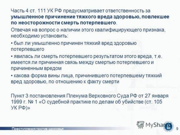 Оценка роли самообороны в делах об умышленном причинении вреда